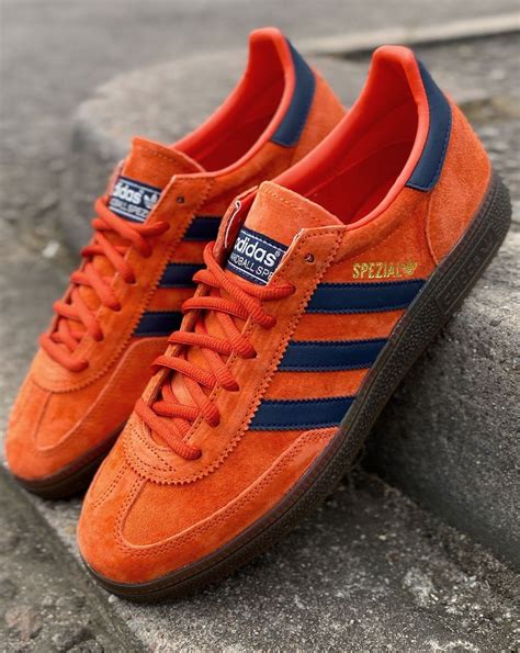 adidas handball spezial trainers orange/navy|adidas handball shoes for office girls.